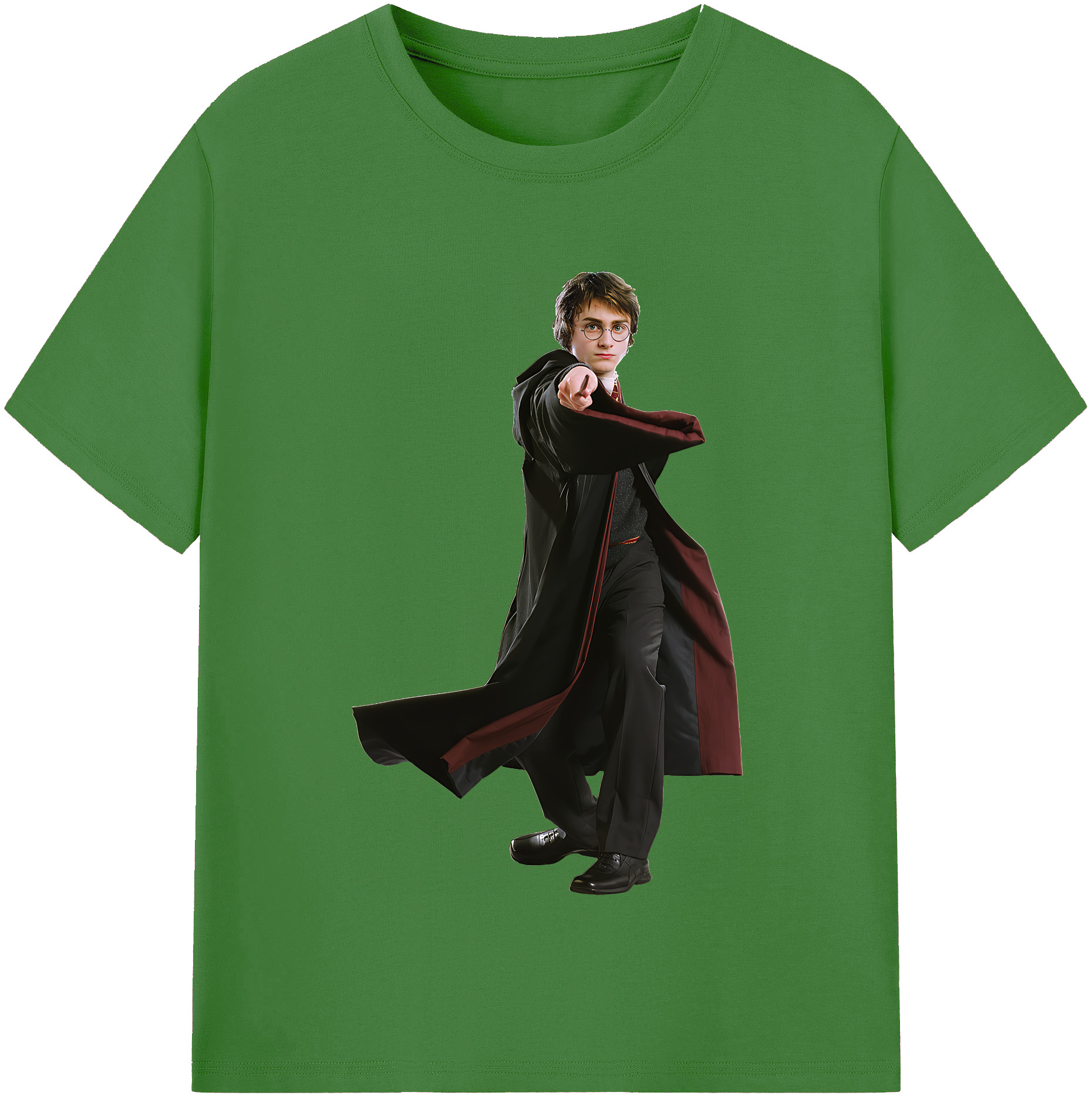 （画像用） Harry Potter ハリー・ポッターシリーズ レディースカジュアルプリントTシャツ（綿100％）